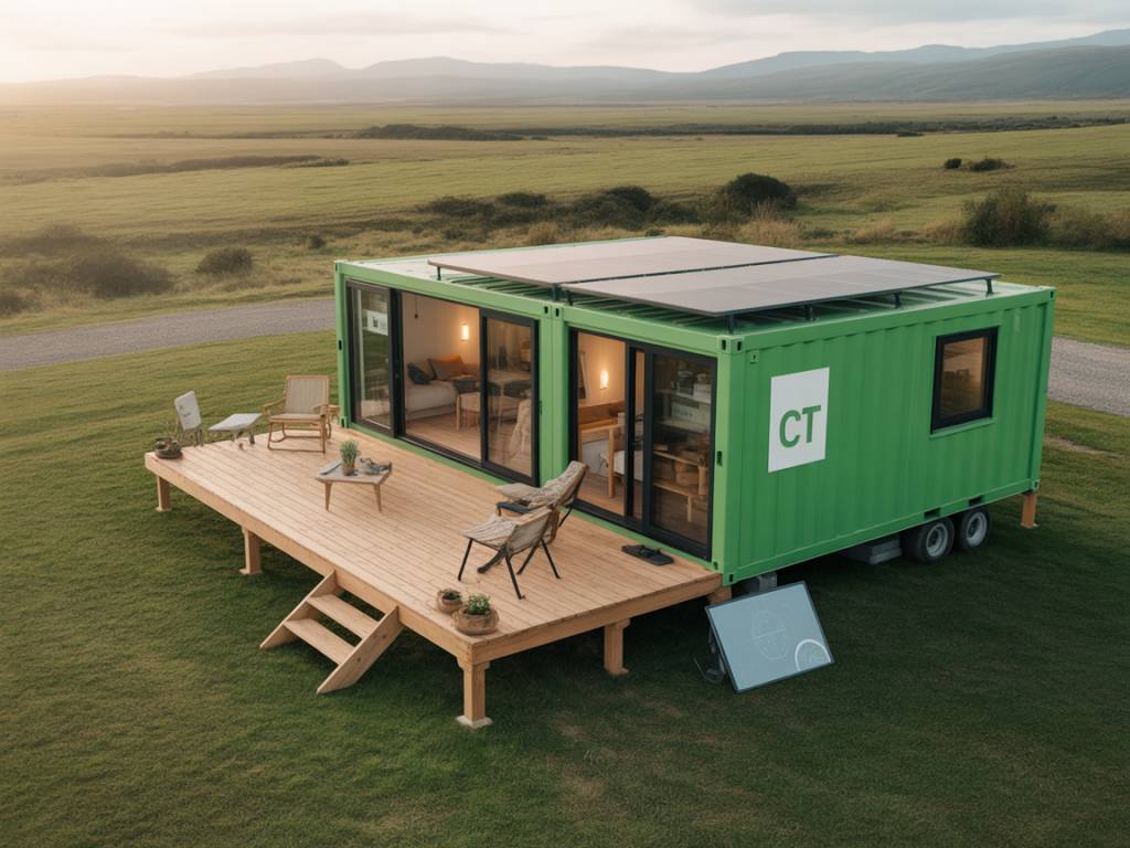 Designing off grid container homes with renewable energy and smart storage solutions