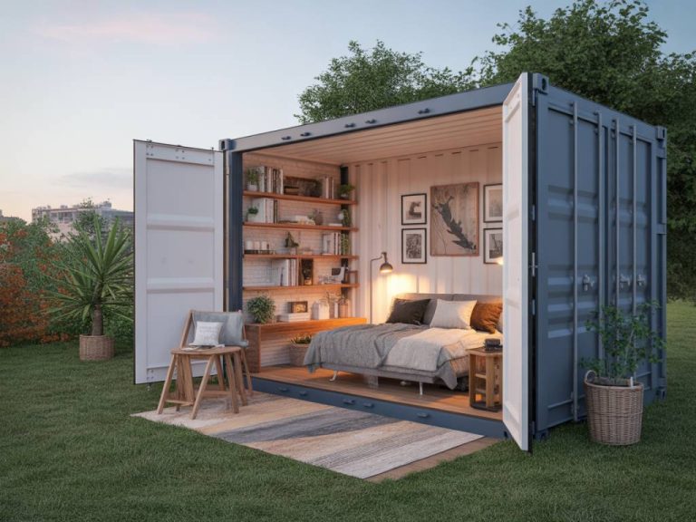 Creative small space design ideas for compact container apartments