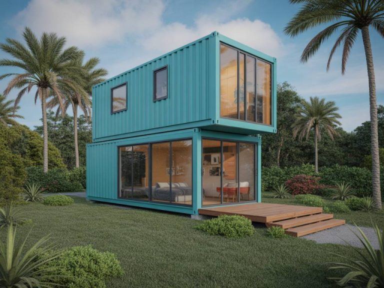 Smart home technology that enhances comfort and efficiency in container houses