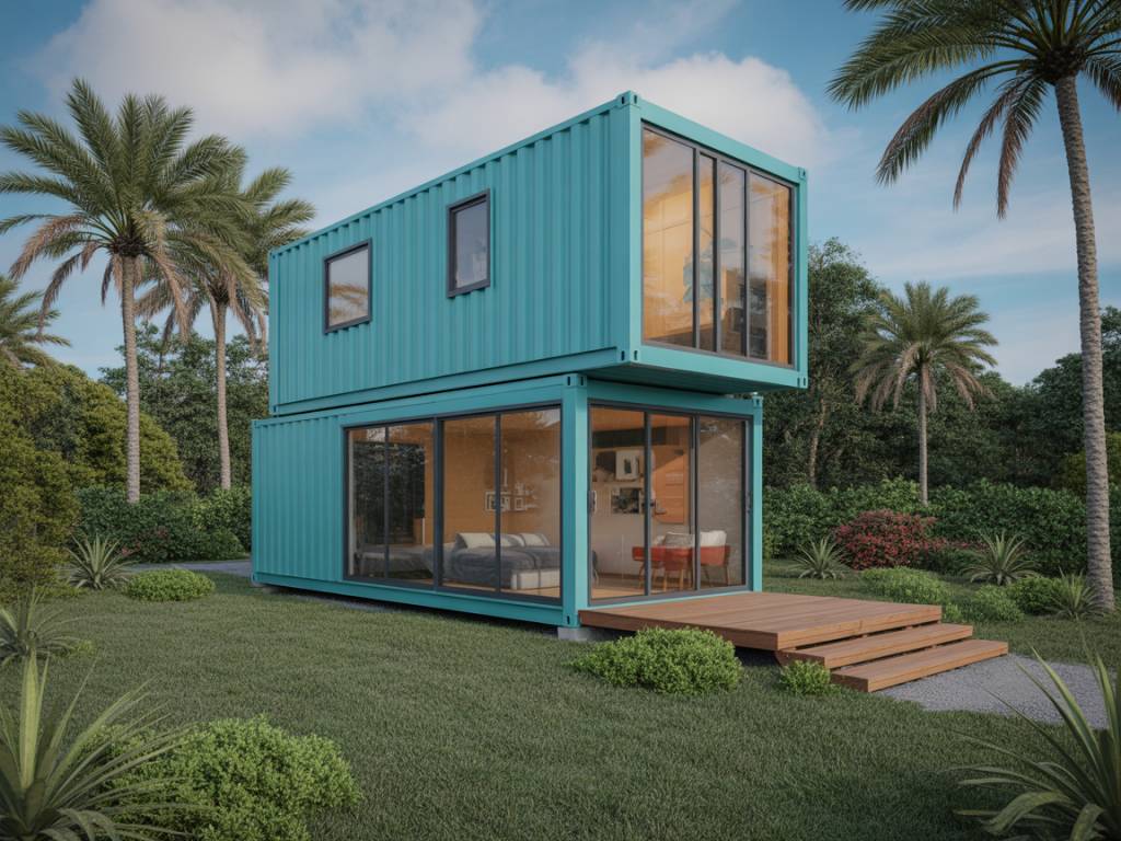 Smart home technology that enhances comfort and efficiency in container houses