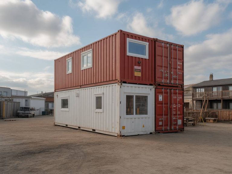 Fire safety considerations when insulating and cladding container homes