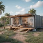 Designing passive cooling systems for container homes in hot climates