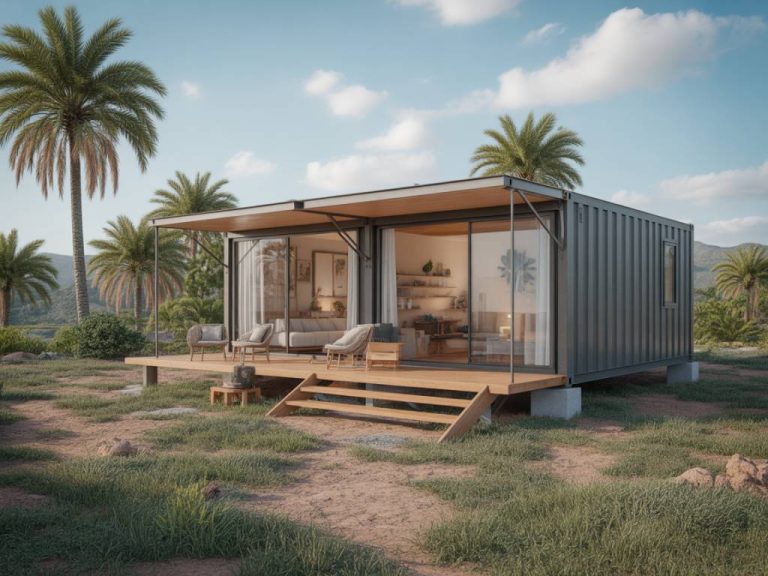 Designing passive cooling systems for container homes in hot climates