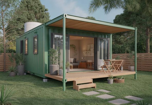 Designing Rainwater Harvesting and Greywater Systems for Sustainable Container Homes