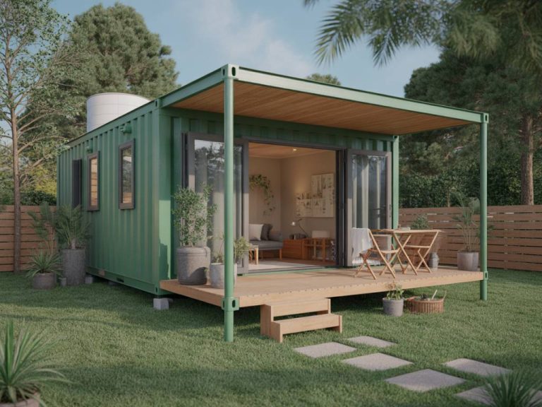 Designing Rainwater Harvesting and Greywater Systems for Sustainable Container Homes