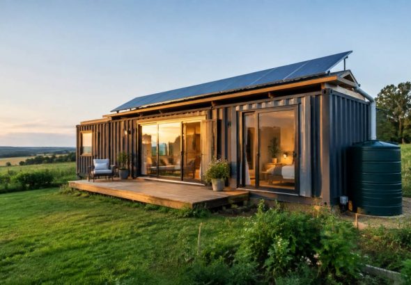 Living off grid UK: a practical guide to sustainable container homes