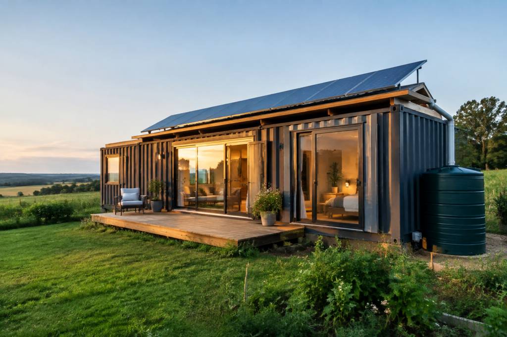 Living off grid UK: a practical guide to sustainable container homes