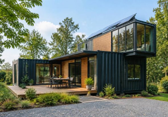 Shipping container architects: how to design a sustainable modular home