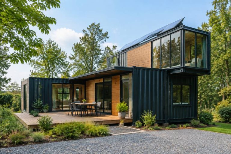 Shipping container architects: how to design a sustainable modular home