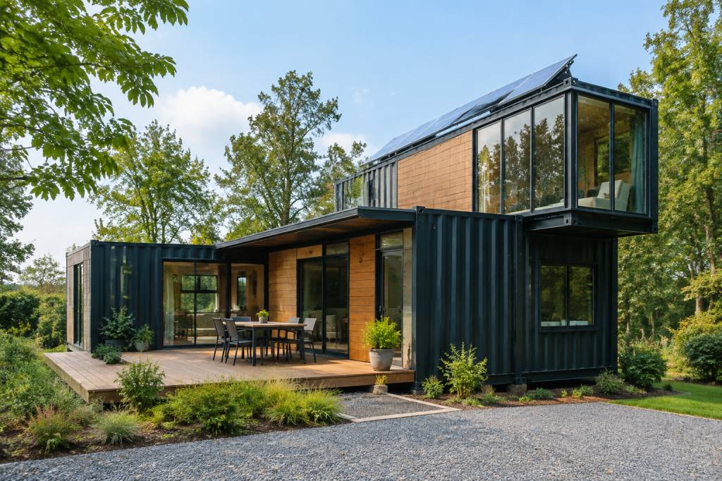 Shipping container architects: how to design a sustainable modular home