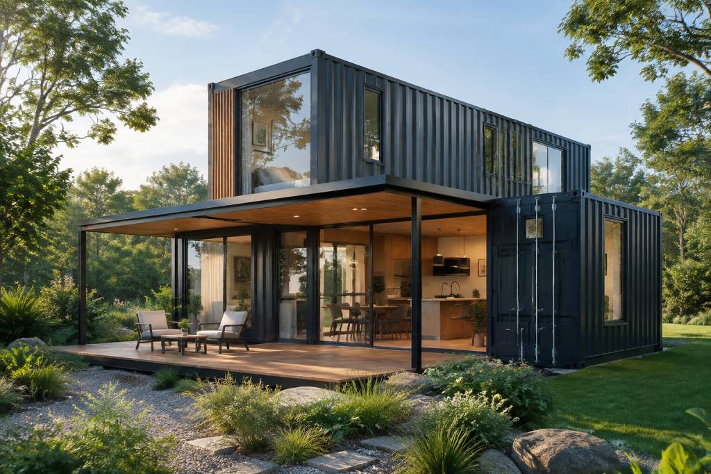 Shipping container architect: designing a sustainable modular container home