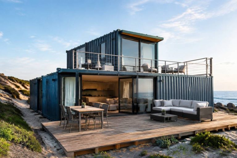 House sea container: smart design ideas for modern homes