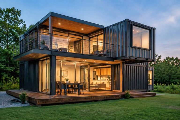 Cargo house design ideas for modern and sustainable living